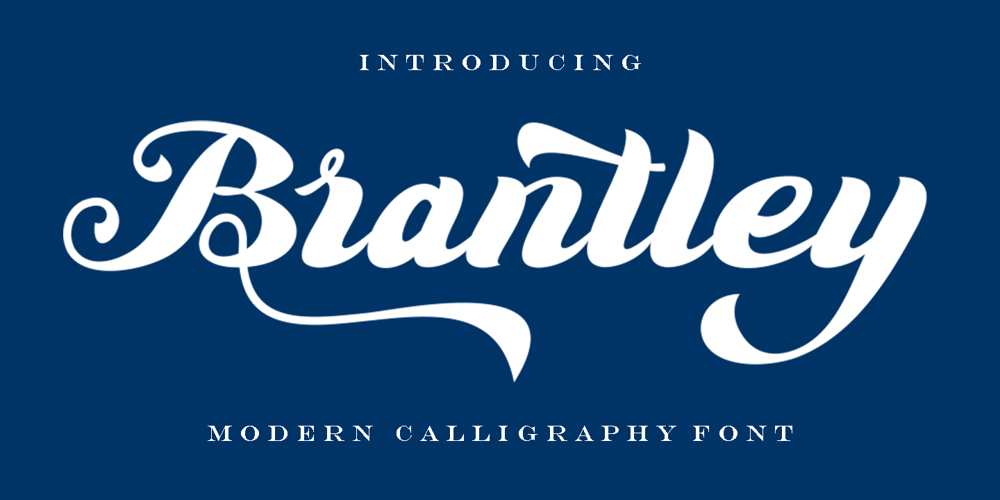 Brantley Script Regular Font preview